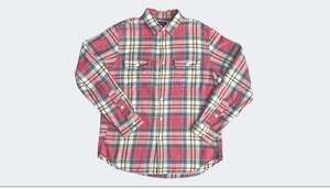 J.Crew Trade and Company Sporting Goods Men's Plaid Flannel Button Down Shirt Si